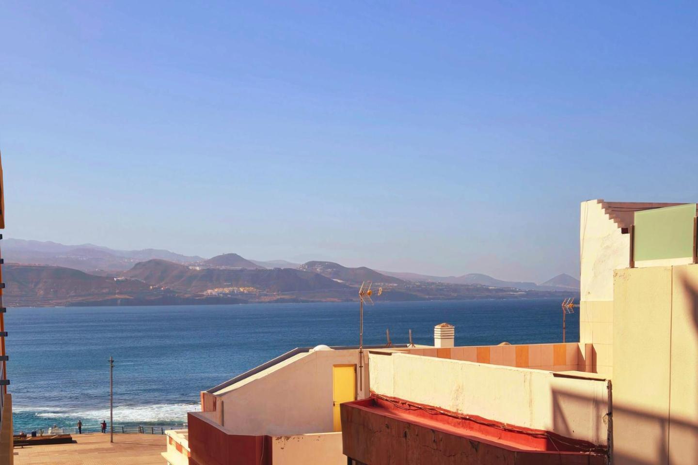 Casita Canaria Playa Beachfront Access & Lateral Ocean View With Terrace Лас-Пальмас-де-Гран-Канарія Екстер'єр фото